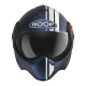CASQUE RO9 BOXXER 2 STRIPES DARK BLUE - BLANC MAT