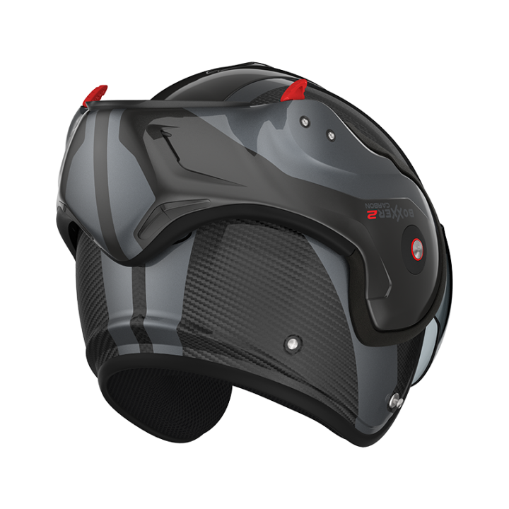 Helmet motorcycle versatile E22-06 Roof BOXXER 2 CARBON WONDER Steel