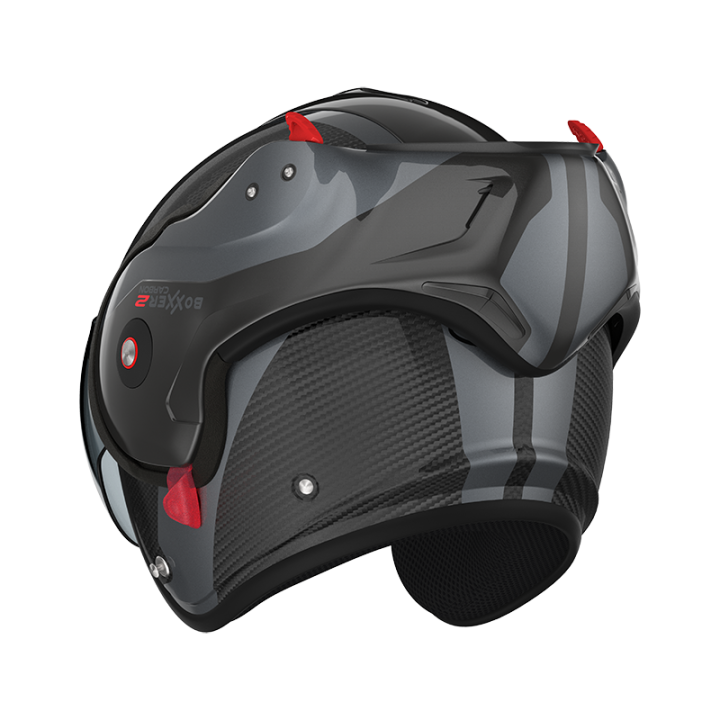 Helmet motorcycle versatile E22-06 Roof BOXXER 2 CARBON WONDER Steel