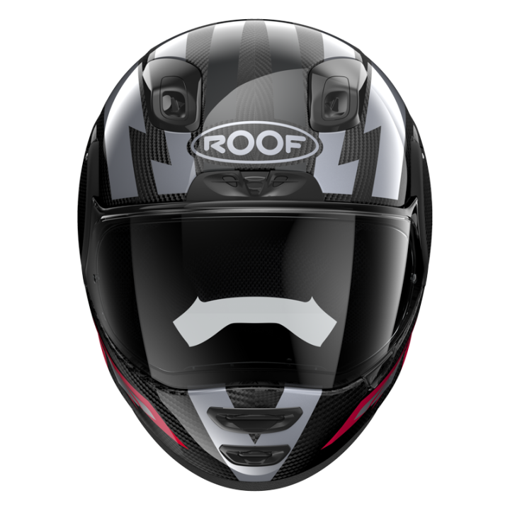 Casque moto intégral Roof RO200 S CARBON SUZUKA Rouge Metal E22-06