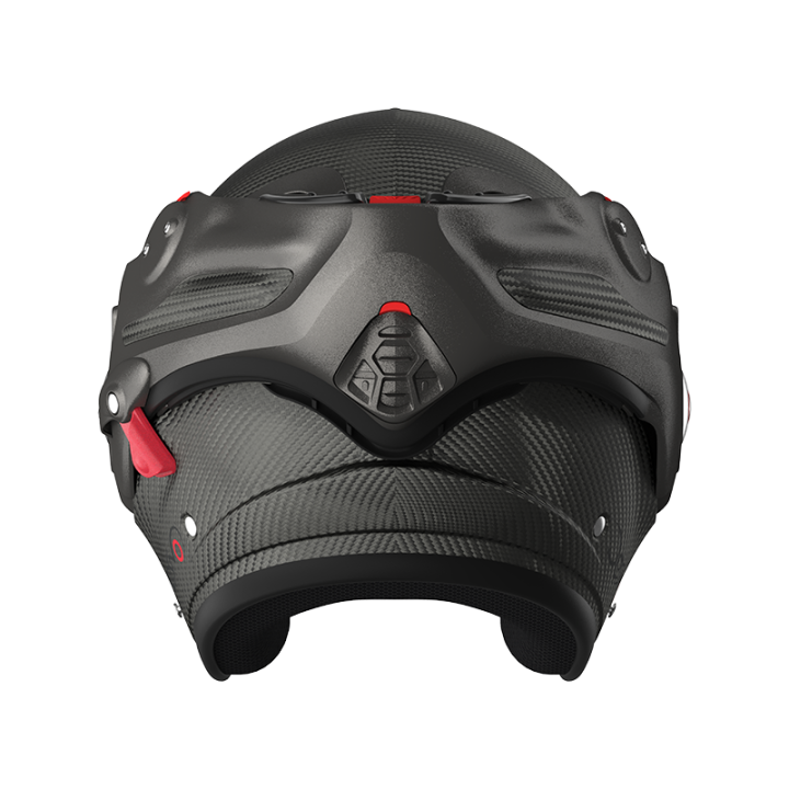 versatile casco da moto Roof DESMO 3 opaco, mentoniera ribaltabile a 180°
