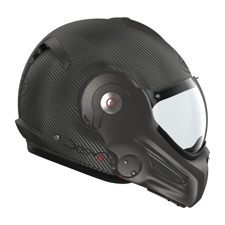 versatile casco da moto Roof DESMO 3 opaco, mentoniera ribaltabile a 180°