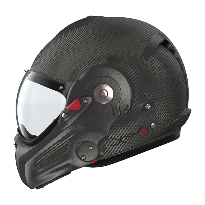 versatile motorcycle helmet Roof DESMO 3 matt, chin bar flip-up at 180°