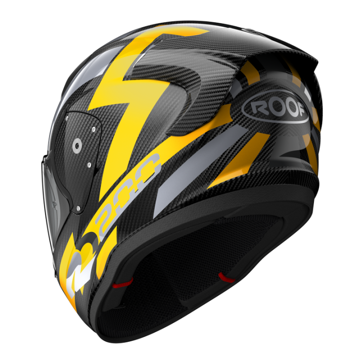 Helmet full motorcycle Roof RO200 S CARBON Suzuka Yellow Metal E22-06