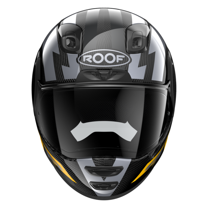 Helmet full motorcycle Roof RO200 S CARBON Suzuka Yellow Metal E22-06