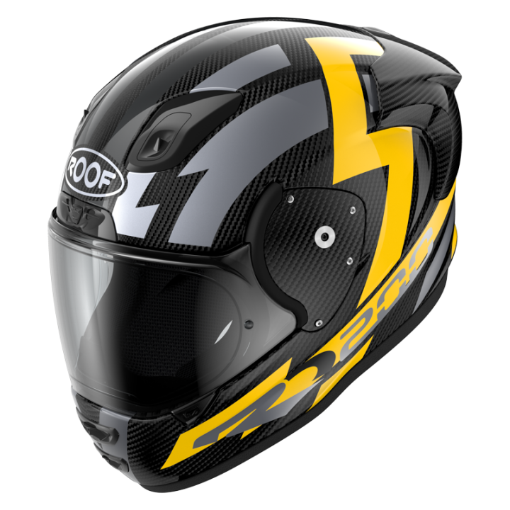 Helmet full motorcycle Roof RO200 S CARBON Suzuka Yellow Metal E22-06