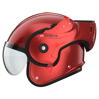 Casco moto modulare E22-06 Roof BOXXER 2 Rosso