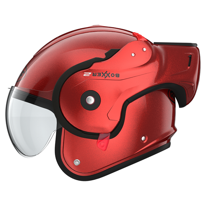 Casco moto modulare E22-06 Roof BOXXER 2 Rosso