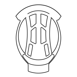 Comfort della fodera interna rimovibile per casco Roof Desmo 3 Carbon per moto