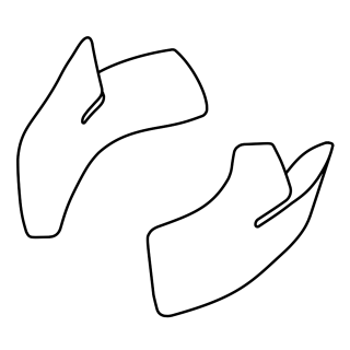 Kit guance per casco Roof RO200