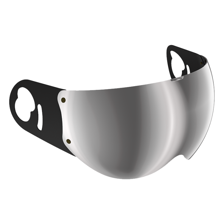 Schermo casco Roof Ro5 BOXER V8 Iridium Argento