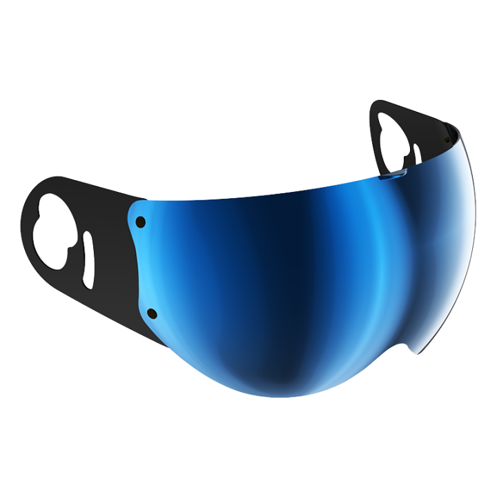 Schermo casco Roof Ro5 BOXER V8 Iridium Blu
