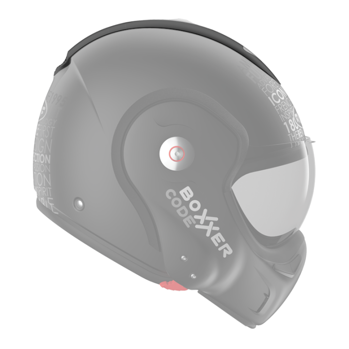 Presa d'aria sup ro9 BOXXER Nero opaco