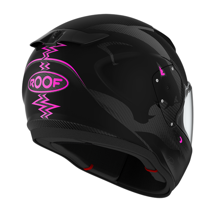 RO200 CARBON Panther Nero - Rosa Fluorescente