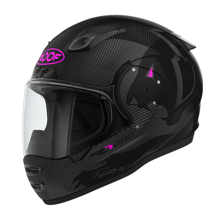 RO200 CARBON Panther Nero - Rosa Fluorescente
