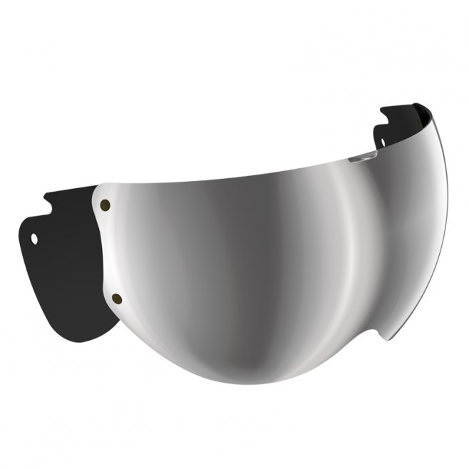 Visor iridium hot sale silver